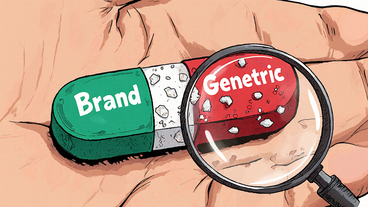 Brand vs Generic Medications: Excipients and Side Effect Intolerances