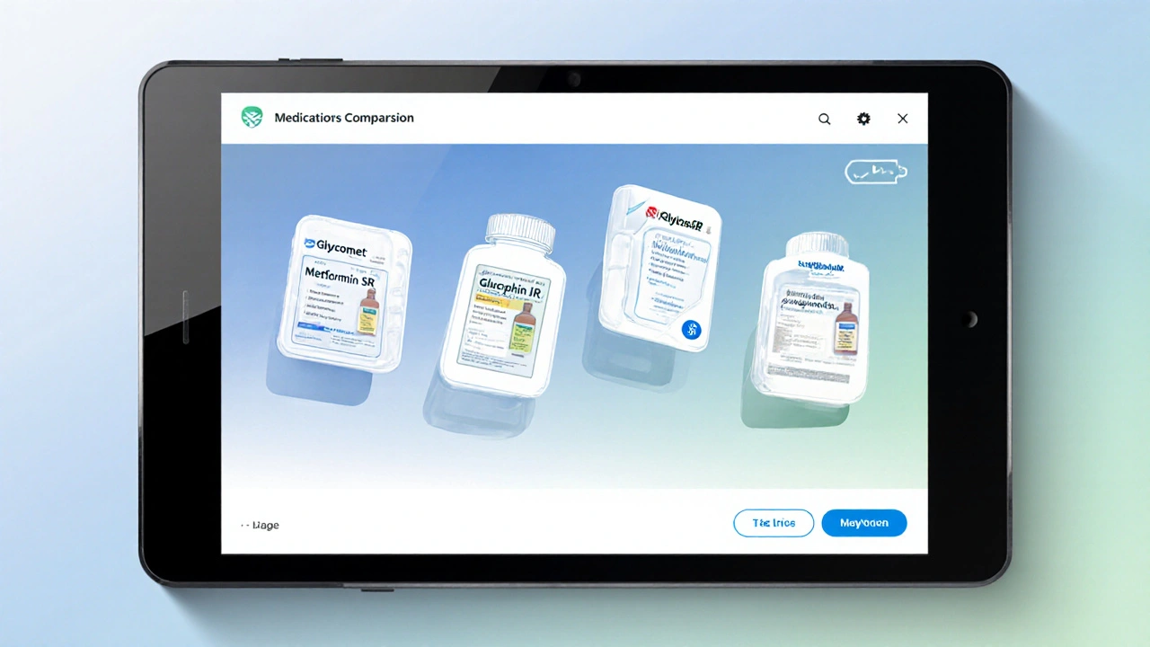 Glycomet SR vs Other Metformin Options: A Detailed Comparison