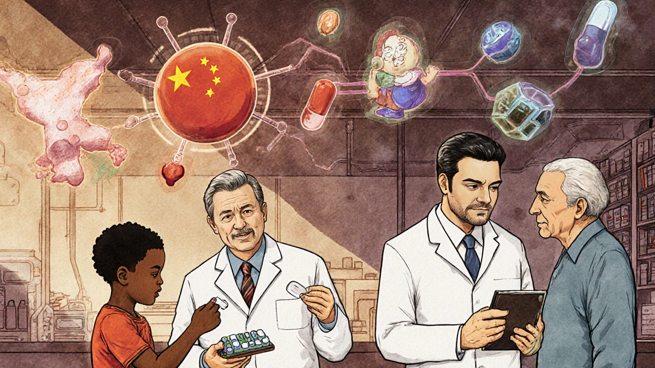 Indian scientists developing biosimilars while patients in Africa and the U.S. receive life-saving medications.