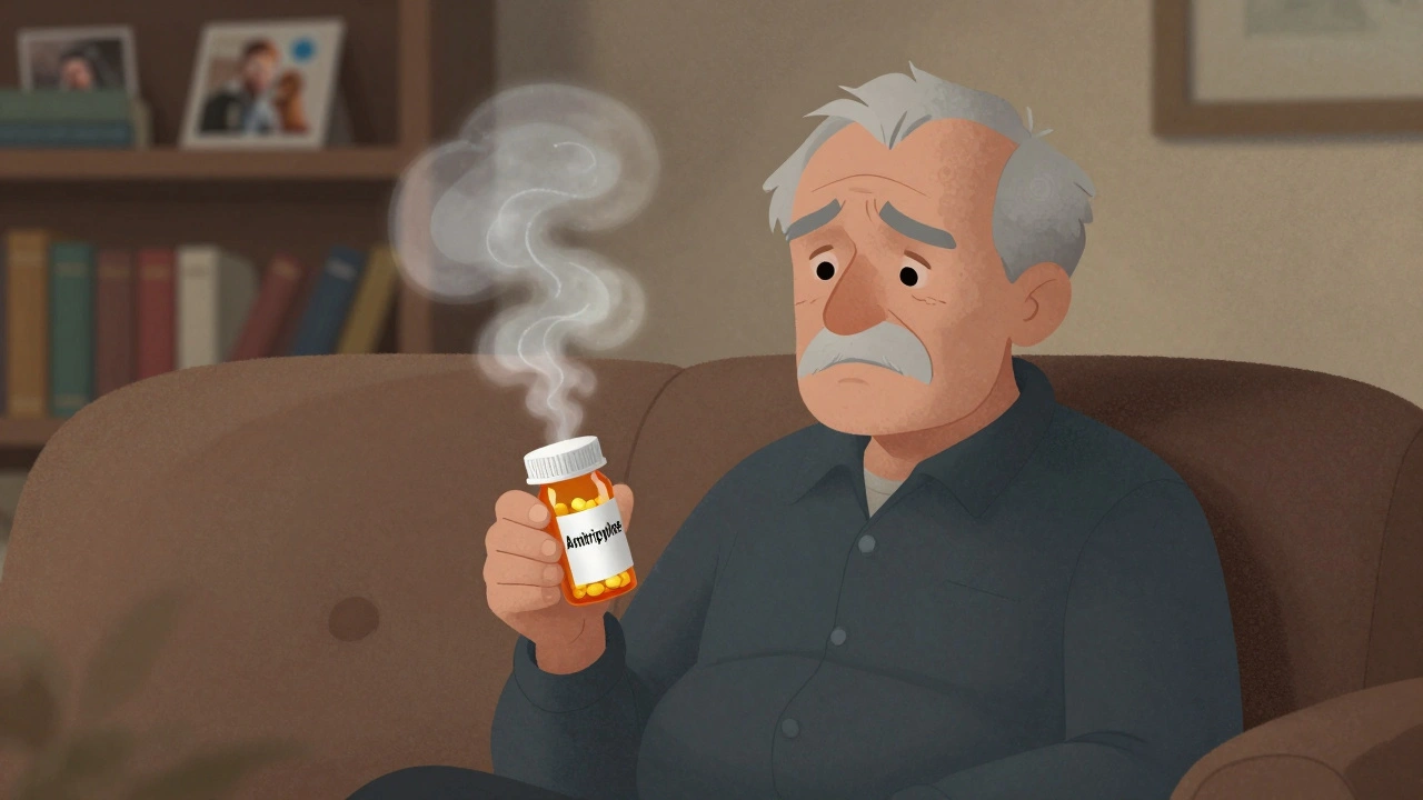 Anticholinergic Burden with Tricyclic Antidepressants: Cognitive and Cardiac Risks