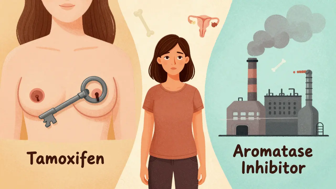 Hormone Therapy for Breast Cancer: Tamoxifen vs Aromatase Inhibitors Explained