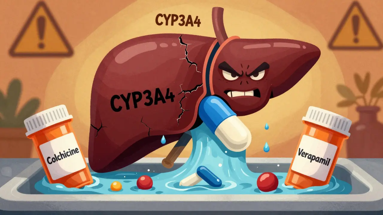 Clarithromycin Drug Interactions: Dangerous Combinations to Avoid