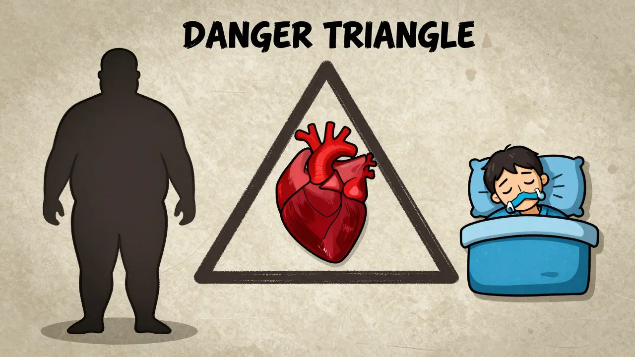 The Hidden Trio: How Obesity, Diabetes, and Sleep Apnea Fuel Heart Disease