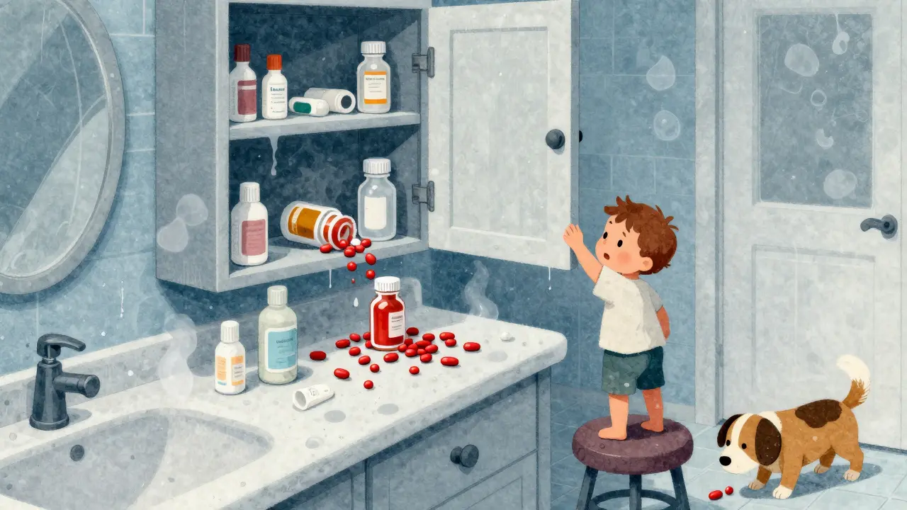 How to Keep Medications Safe from Kids and Pets: Storage, Disposal & Tips